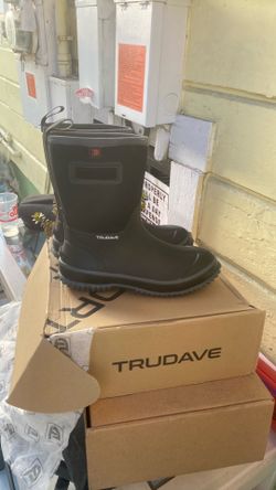 Trudave MudFlex Series Men's Waterproof Rain, Garden & Farm Boots
