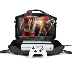 Travel Gaming screen With XBOX 360 console with Remote 