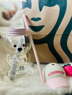 Starbucks Pink Bear Cup