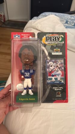 Edgerrin James Upper Deck Play Makers Figure 2001 NFL