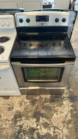 Maytag Electric Range Stainless Steel Convection