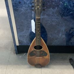 Super tone Greek 10 String Bole Back Mandolin With Butterfly Inlay
