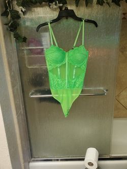 Green Lace Body Suit