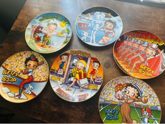 Betty Boop 1990s Plates