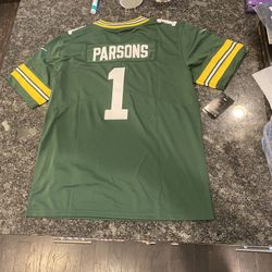 Green Bay Packers #1 Parsons Adult Sizes Small Up To 3XL 