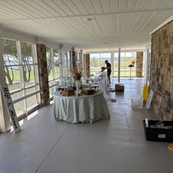 Sage Green Tablecloths (one round, Two Rectangle)