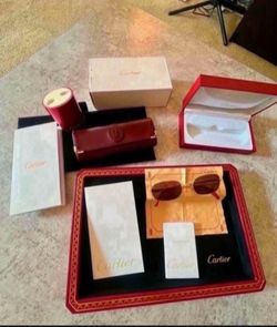 Vintage Cartier Sunglasses Mid 1988 / 1990  100% Authentic