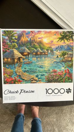 Buffalo Games Tropical Oasis - 1000 piece puzzle