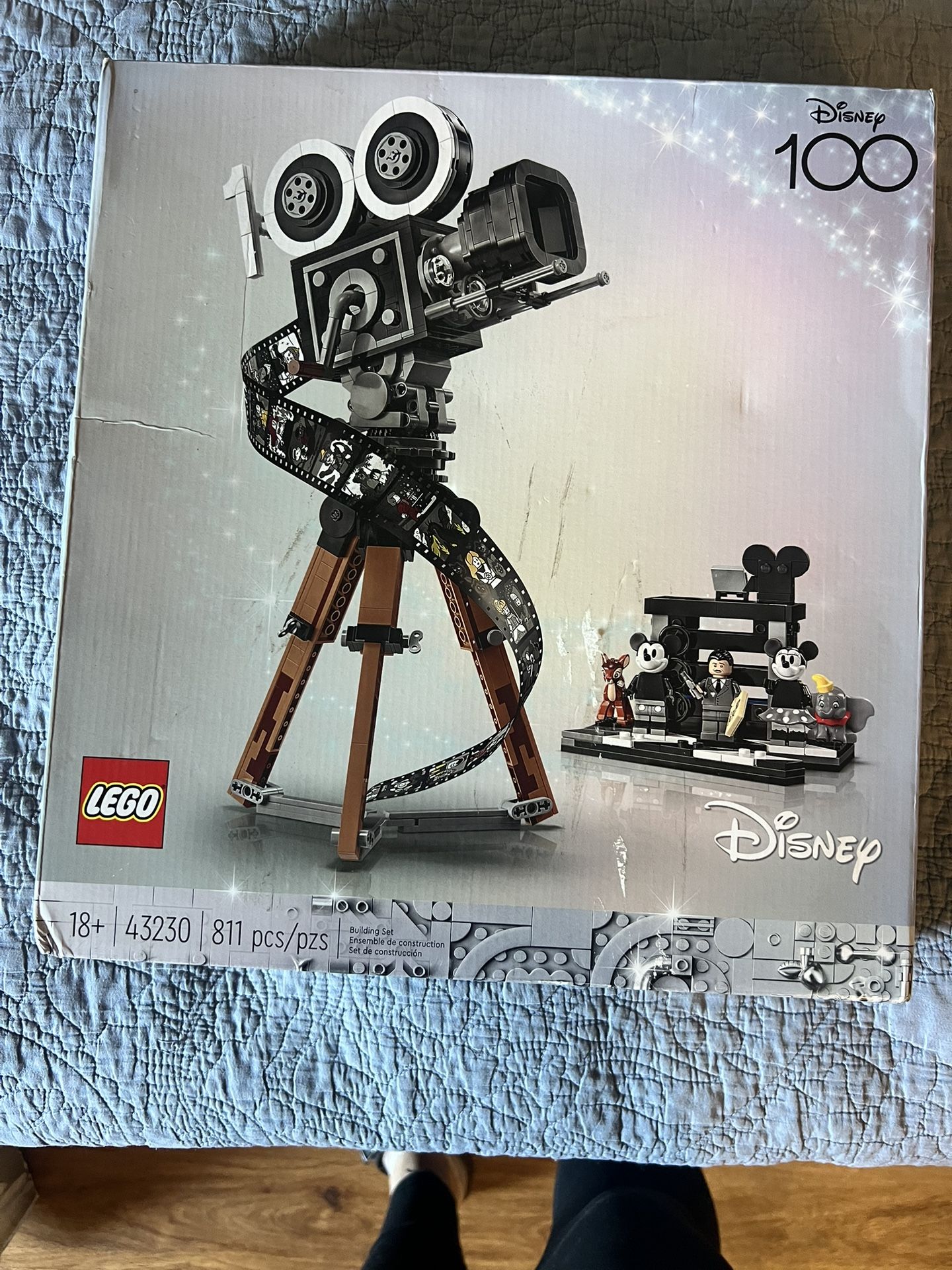 New In Box! Lego Walt Disney Tribute Camera