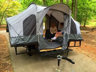 Camping trailer tent trailer atv trailer all in 1
