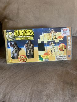Vintage 1999 Blockmen Military Building System 35 Pieces DESERT