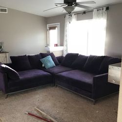 Z Gallerie Extra Deep Ventura Couch / Sectional 