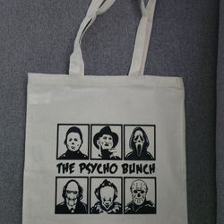 Halloween Tote BAGS! Jason, Sream, Chucky, Michael Myers