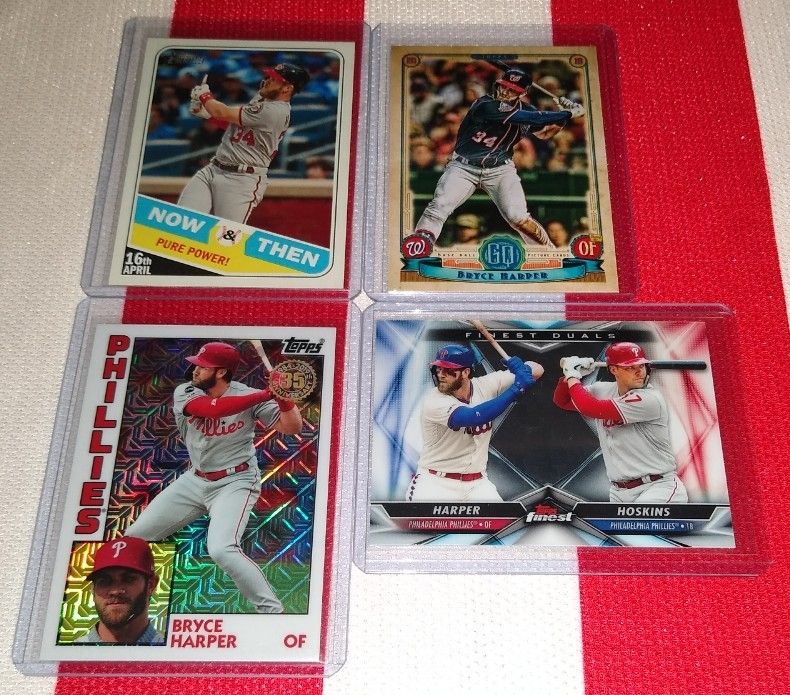 Philadelphia Phillies Bryce Harper Cards