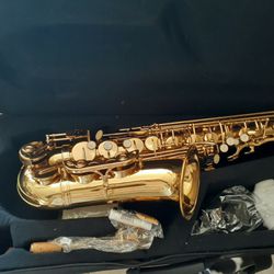Brand New Alto Saxophone With Extras!
