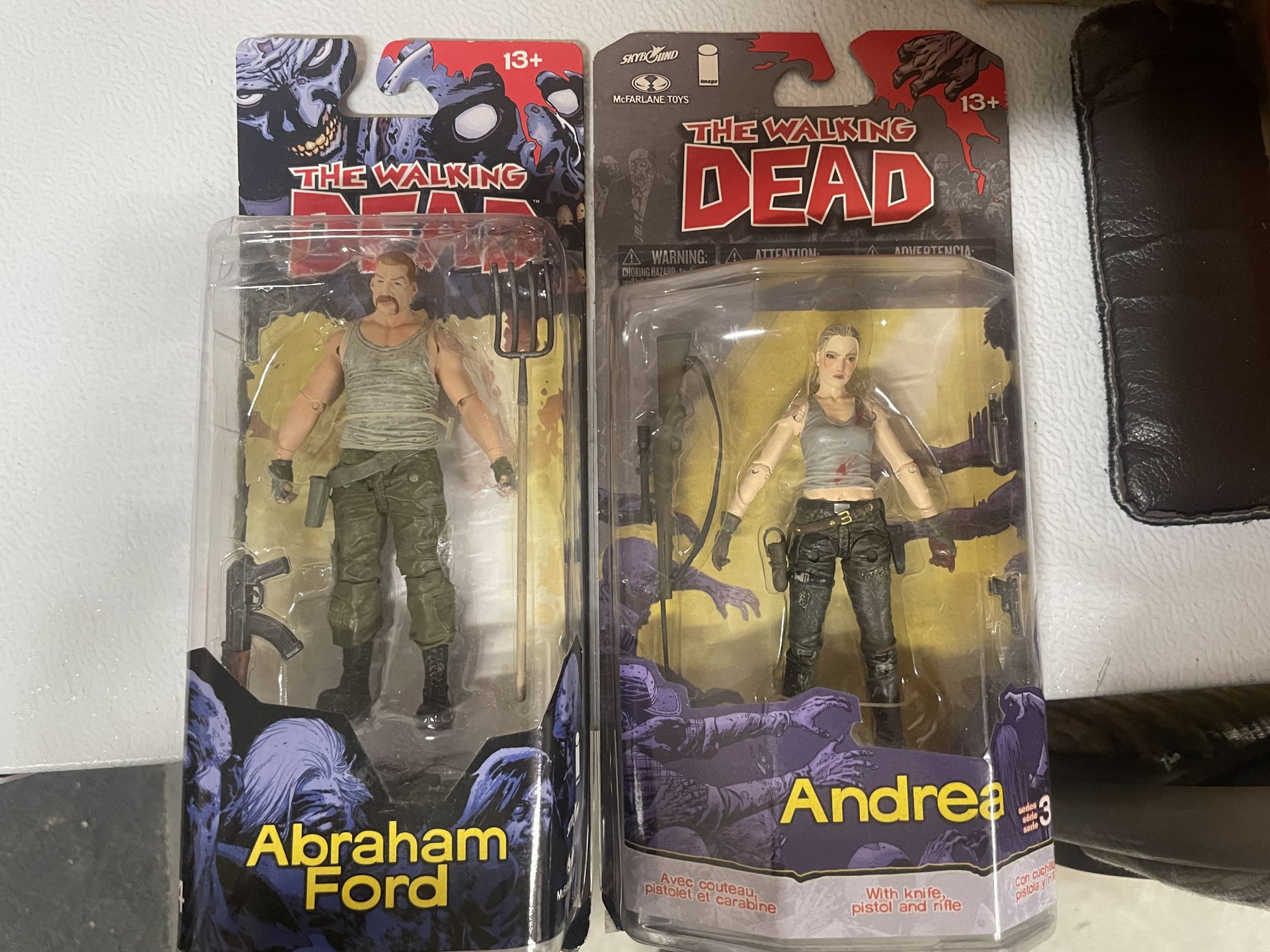 Walking Dead Andrea and Abraham