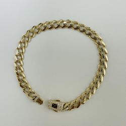 7” 14K Monaco Style Bracelet 
