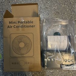 Mini Portable Air Conditioner Fan