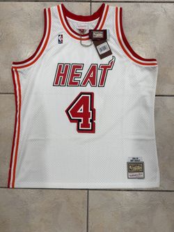 Mitchell & Ness Miami Heat Rony Seikaly 1988-89 White Jersey Men’s 