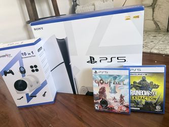 Sony PS5 Console Bundle with Games and Accessories