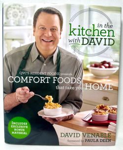SIGNED In the Kitchen with David Venable Cookbook QVC Bonus Edition (2012)