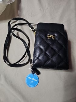 Chic Unlimited Black Quilted Crossbody Bag