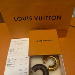 Brand New Authentic Louis Vuitton Earrings 