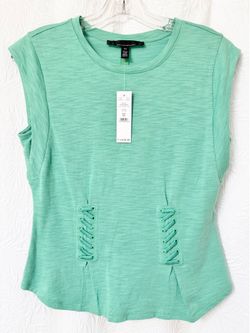 New With Tags, White, House Black Market Summer Top Size Extra Small