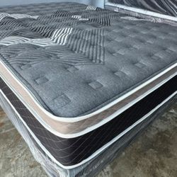 King Oasis Thermal Comfort Europillow Top 12inch Matres!!