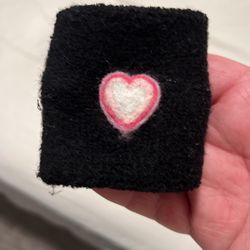 Heart Wrist Band Hand Woven 