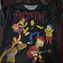 Ac/Dc Bart Shirt 