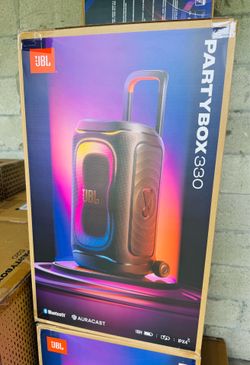 🔥 JBL PartyBox 330 - NUEVA EN CAJA 🔥   La fiesta empieza cuando llegas tú. Sonido JBL Pro potente con bajos profundos que se sienten.   Característi