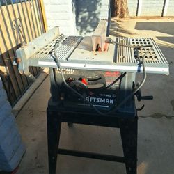 Craftsman 2.5 Hp Table Saw 