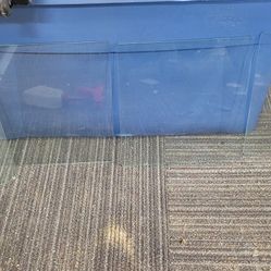 Lot of 4 Reclaimed Pieces of Medium Size Glass