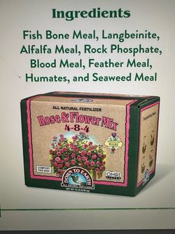 15 lb Down to Earth All natural Fertilizer