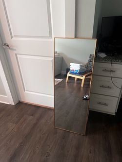 35$ OBO Rectangle Mirror with golden frame