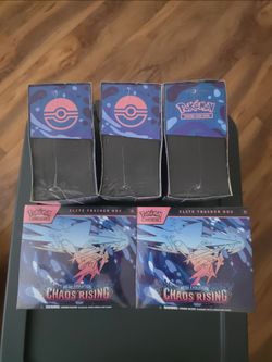 Chaos Rising Elite Trainer Box etb Pokémon