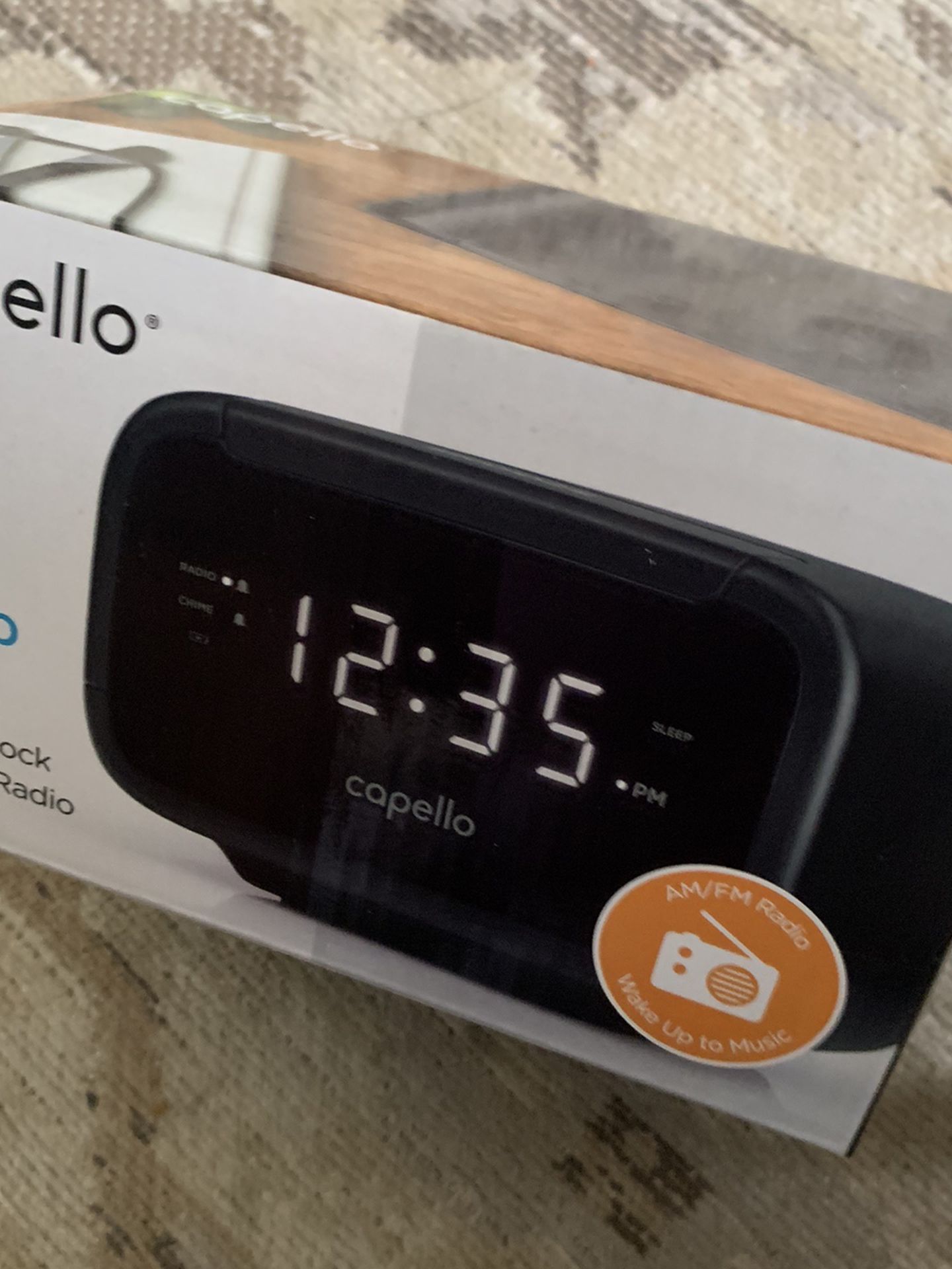 Capello Easy Sleep Alarm Clock / Radio
