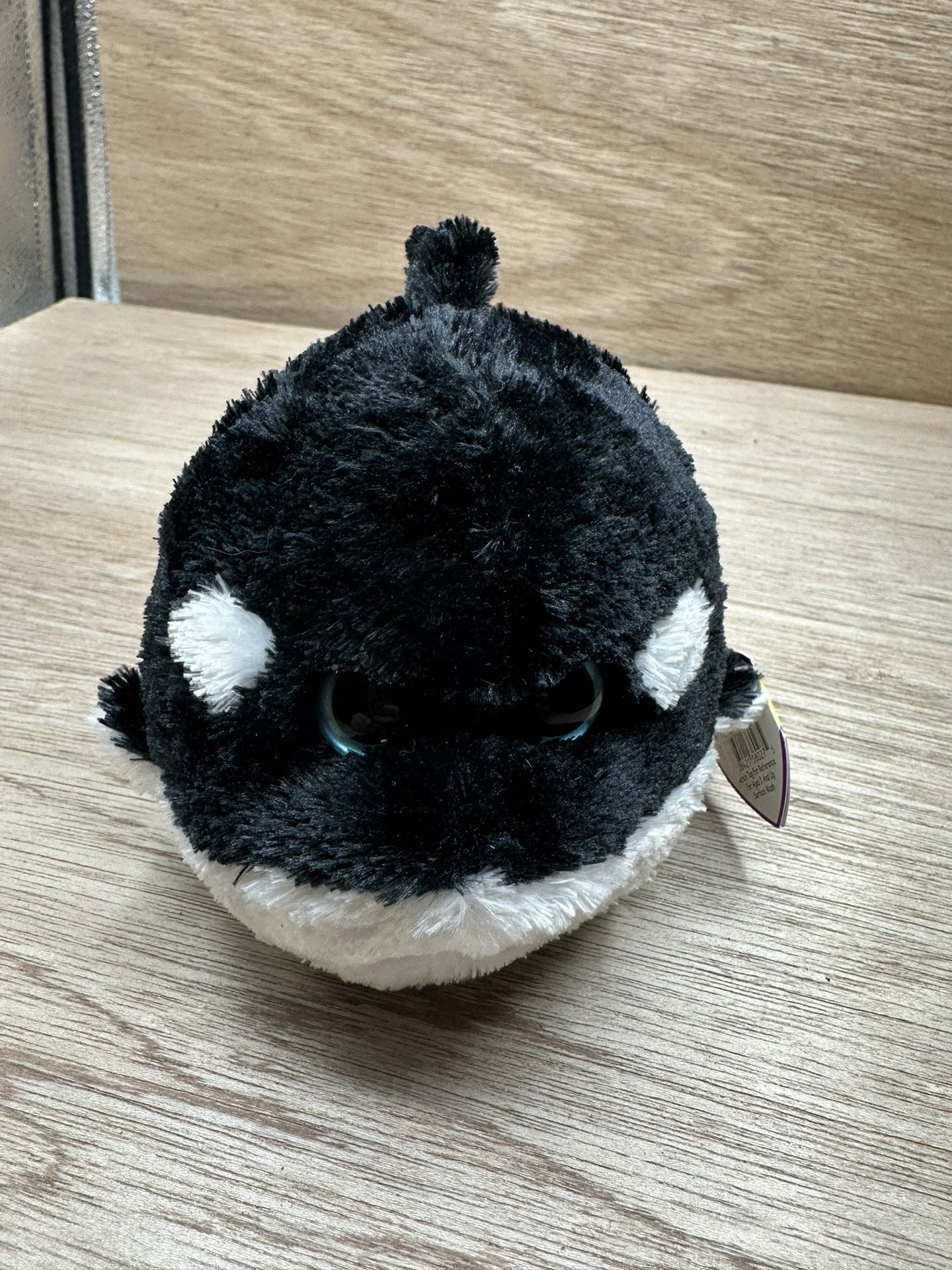 Ty Beanie Ballz “Splash” the Orca Whale 9” Medium Plush Toy