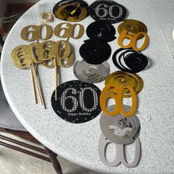 Party Decorations, 60Th Birthday
