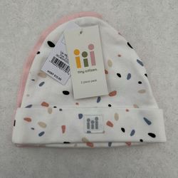 Baby Beanies w/ Free Socks! (New)