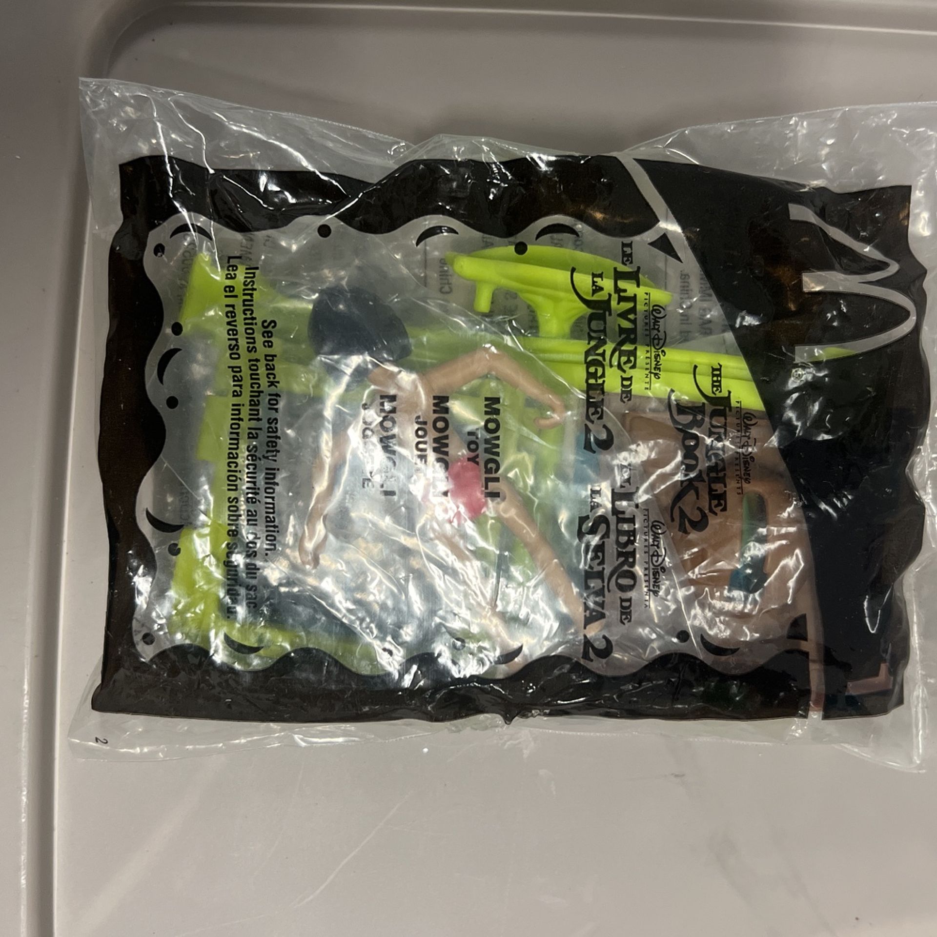 2003 McDonalds | Walt Disney Jungle Book 2 | Mowgli | Happy Meal Toy #1