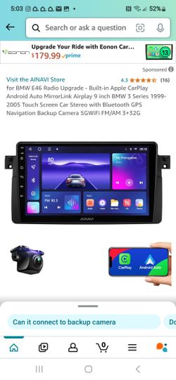 Android 9" Head Unit For 330ci