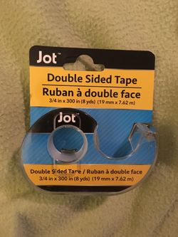 Double sided tape 3/4” x 300”