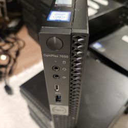 Dell 7050 MicroPC i5-7500T 256NVMe 8Gb HDMI DP WiFi Bluetooth 11Pro Charger 90DaysWranty 