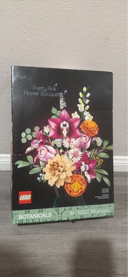Pretty Pink Bouquet Lego Set