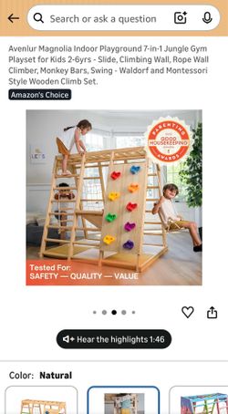 New In Box Indoor Jungle Gym