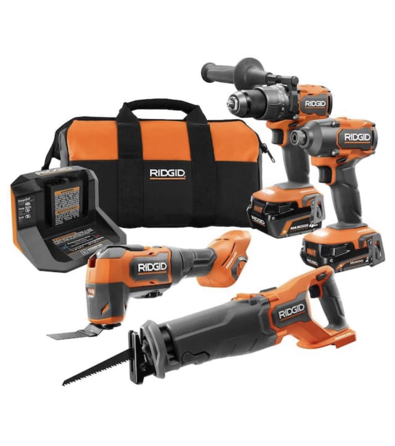 Set Ridgid Brushless Tools RIDGID 18V Brushless Cordless Tool