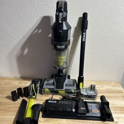 Ryobi 18V Advanced Stick Vacuum Used In Great Condition Kit With 4.0ah Battery 