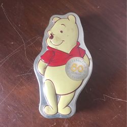 Winnie The Pooh Tin Can